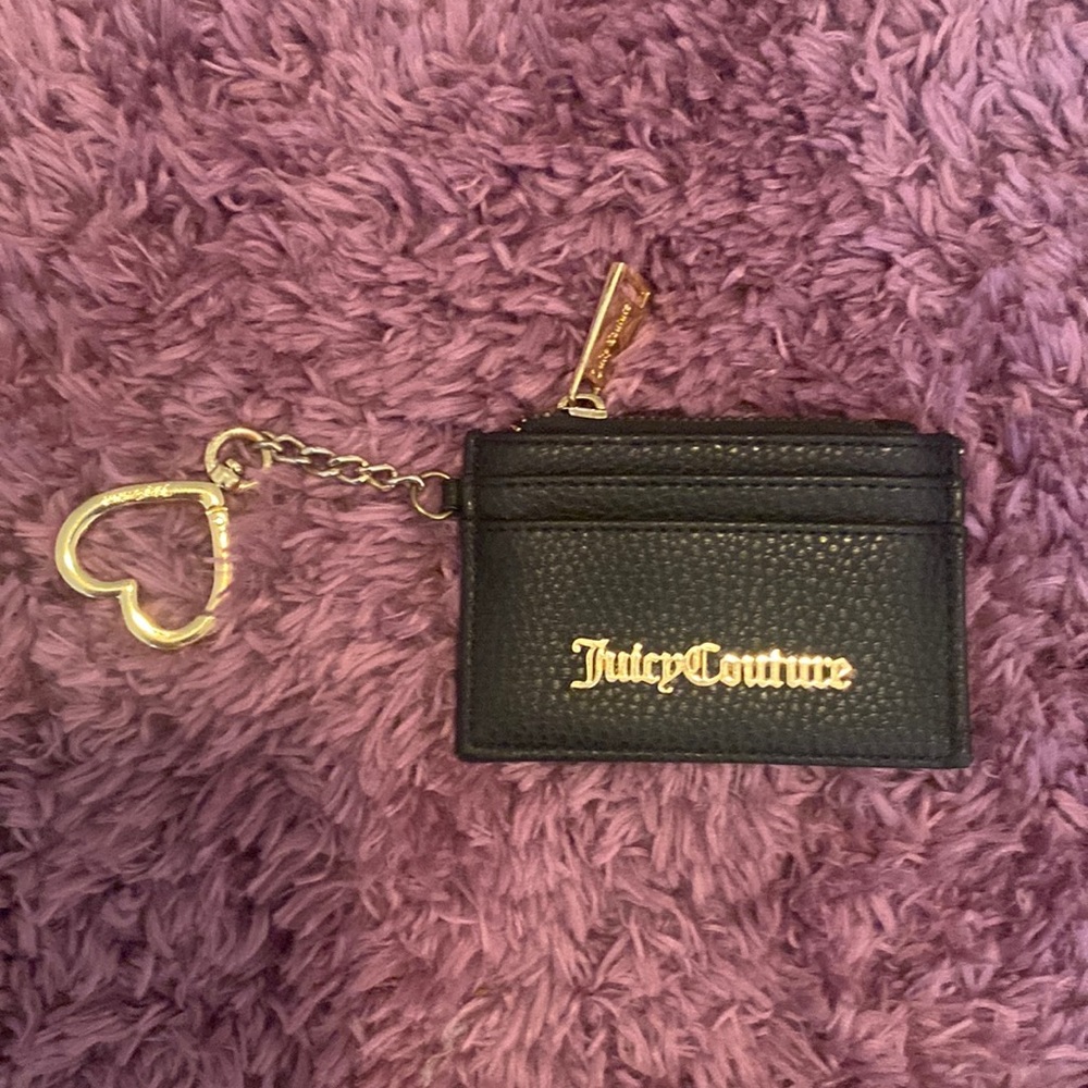 JUICY COUTURE CARD WALLET/KEYCHAIN